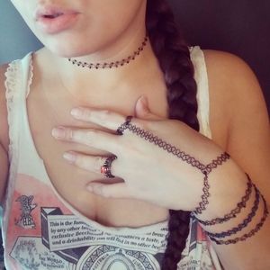 Slave bracelet, tattoo bracelet,